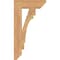 Ekena Millwork Merced Slat Smooth Bracket, Western Red Cedar, 3 1/2"W x 14"D x 26"H BKT04X14X26MRC06SWR - alternate 2